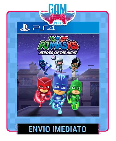 Pj Masks: Heróis Da Noite - Playstation 4  - Edição Padrão - Midia Digital