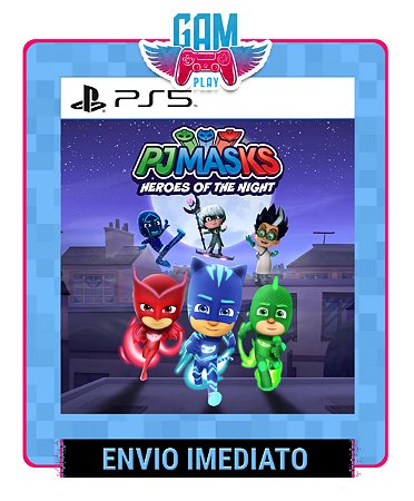 Pj Masks: Heróis Da Noite -   Playstation 5  - Edição Padrão - Midia Digital