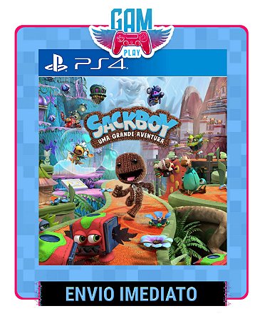 Sackboy: Uma Grande Aventura - Playstation 4 - Edição Padrão - Midia Digital