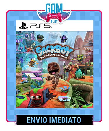 Sackboy: Uma Grande Aventura - Playstation 5 - Edição Padrão - Midia Digital