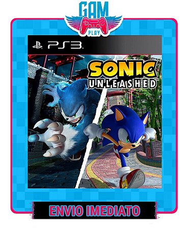Sonic Unleashed -  Playstation 3 - Midia Digital