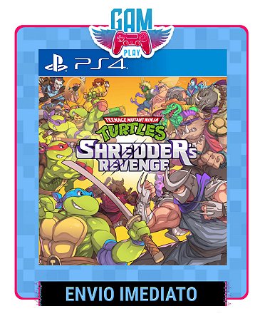 Teenage Mutant Ninja Turtles: Shredder's Revenge  - Playstation 4  - Edição Padrão - Midia Digital