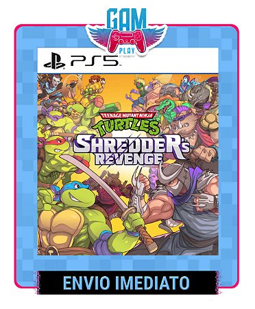 Teenage Mutant Ninja Turtles: Shredder's Revenge -  Playstation 5 - Edição Padrão - Midia Digital