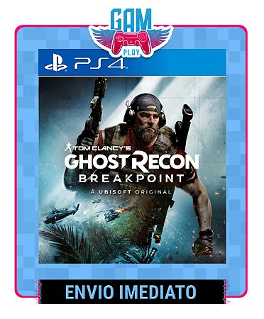 Tom Clancy’s Ghost Recon Breakpoint  -  Playstation 4 - Edição Padrão - Midia Digital