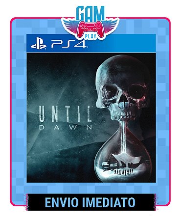 Until Dawn - Playstation 4  - Edição Padrão - Midia Digital