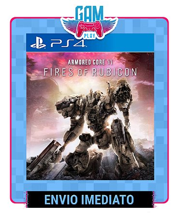 Armored Core VI Fires Of Rubicon - Playstation 4 - Edição Padrão - Midia Digital