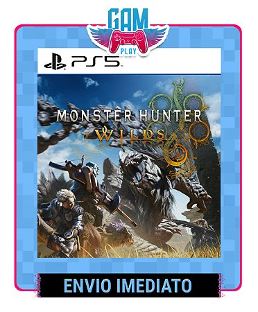 Monster Hunter Wilds - Playstation 5 - Edição Padrão - Midia Digital