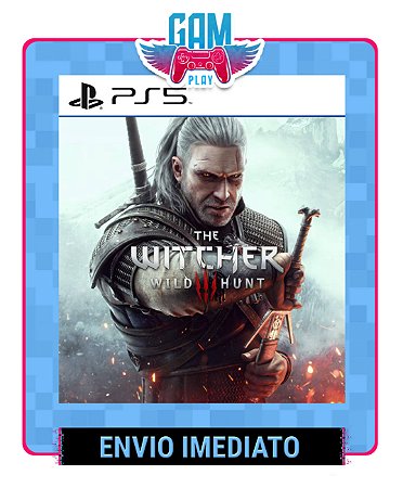 The Witcher 3: Wild Hunt  -  Playstation 5 - Edição Padrão - Midia Digital