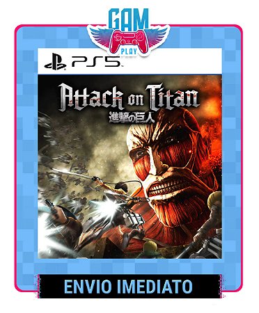 Attack on Titan - Playstation 5 - Edição Padrão - Midia Digital