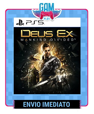 Deus Ex: Mankind Divided  -  Playstation 5 - Edição Padrão - Midia Digital
