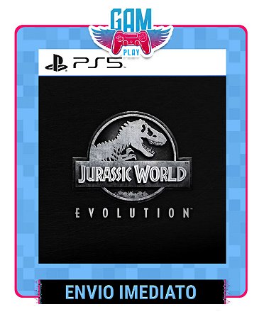 Jurassic World Evolution - Playstation 5 - Edição Padrão - Midia Digital