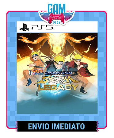 NARUTO SHIPPUDEN: Ultimate Ninja STORM Legacy  -  Playstation 5 - Edição Padrão - Midia Digital
