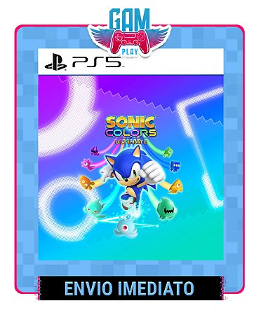 Sonic Colors: Ultimate -  Playstation 5 - Edição Padrão - Midia Digital