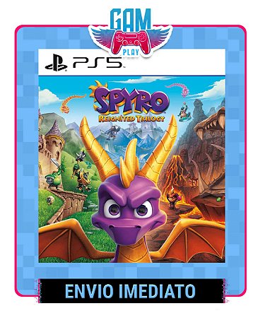 Spyro Reignited Trilogy - Playstation 5 - Edição Padrão - Midia Digital