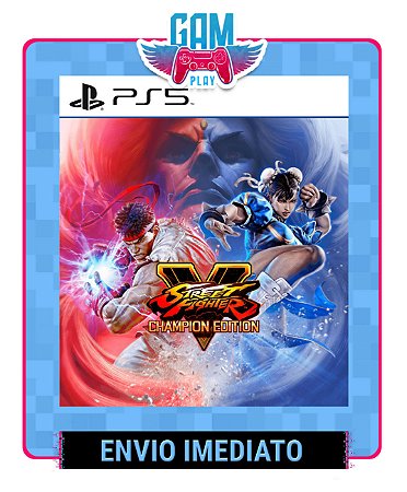 Street Fighter V  -  Playstation 5 - Edição Padrão - Midia Digital