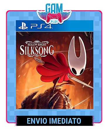 Hollow Knight: Silksong - Playstation 4 - Edição Padrão - Midia Digital