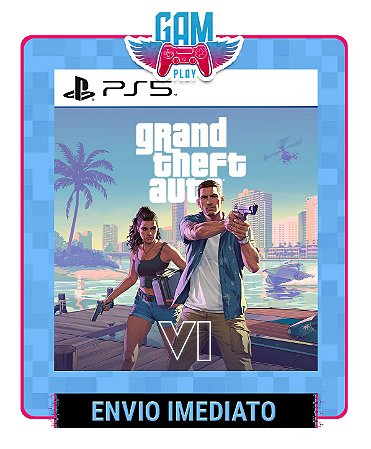 Grand Theft Auto VI - Playstation 5 - Edição Padrão - Midia Digital [ PRÉ VENDA]