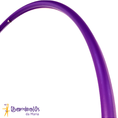 Bambolê Polipro 5/8 Profissional Colapsável Roxo Tulipa