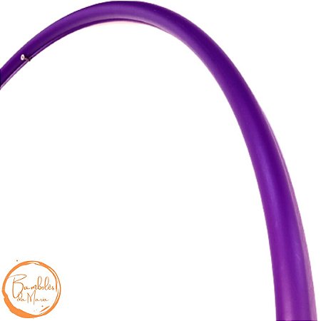 Bambolê Polipro 5/8 Profissional Colapsável Roxo Tulipa UV