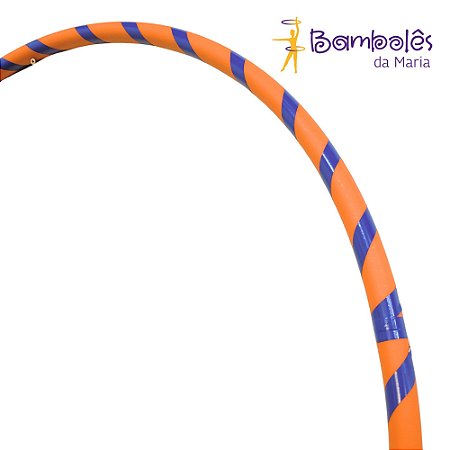 Bambolê Profissional Polietileno (PEAD) LARANJA para Iniciantes: Adulto e Infantil