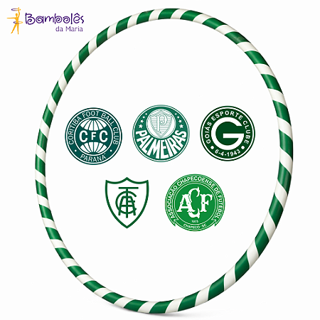 Bambolê Personalizado Profissional – EDIÇÃO TIME DO CORAÇÃO