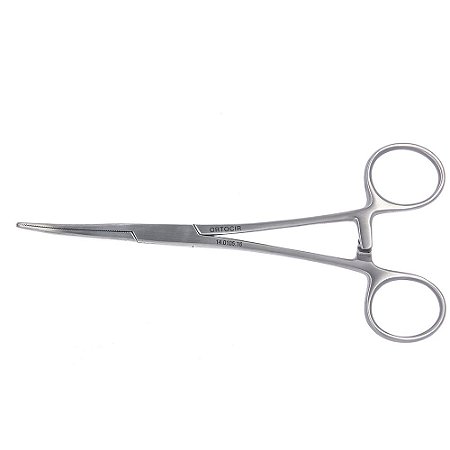 Pinça Rankin Crille, hemostática, curva, 16,0cm