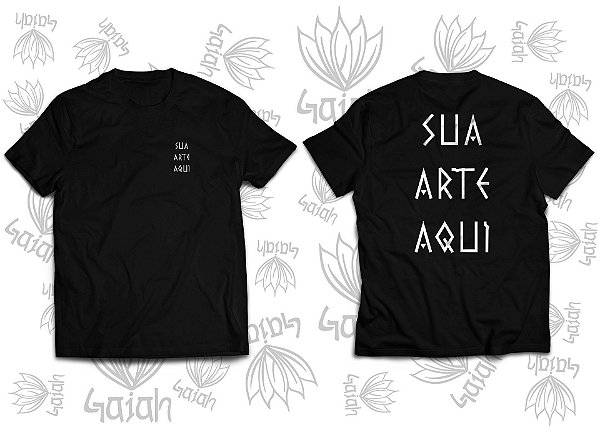 Camiseta Basic pack com 12 un.