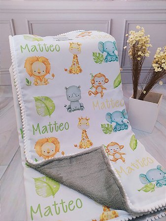 Manta Gabardine com Microfibra