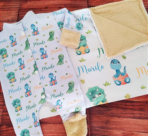 Manta Gabardine com Microfibra e Macacão.