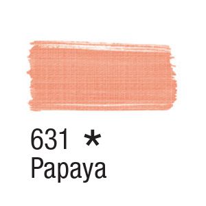 Tinta para tecido 37ml Acrilex 631 Papaya