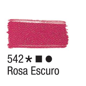 Tinta para tecido 37ml Acrilex 542 Rosa Escuro