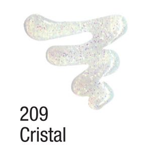 Tinta Dimensional 3D Acrilex Glitter 209 Cristal