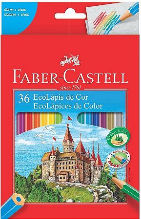 Lapis de cor Faber Castell 36 cores
