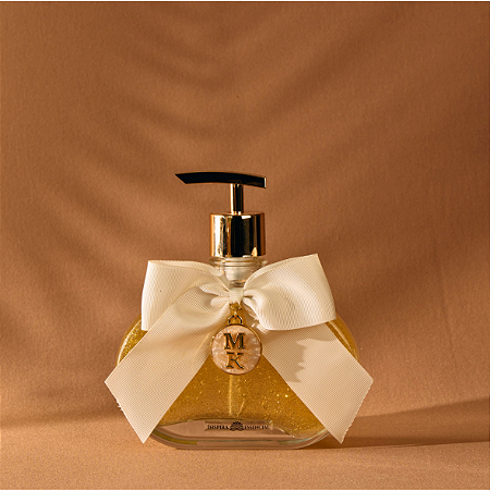 Saboneteira com sabonete aromático | Personalizada | 330 ml | Coleção Viena