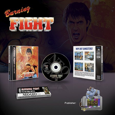 Burning Fight NEOGEO CD / NEOGEO CDZ