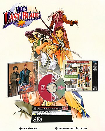 LAST BLADE NEOGEO CD / NEOGEO CDZ / Compativel com DREAMCAST Neo4all SOMENTE 1 UNIDADES DISPONVEL