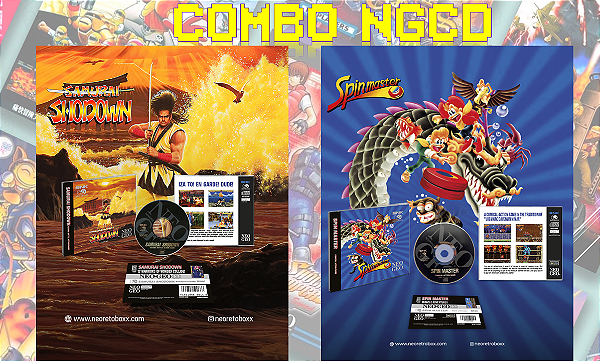SAMURAI SHOWDOWN + SPIM MASTER NEOGEO CD / NEOGEO CDZ