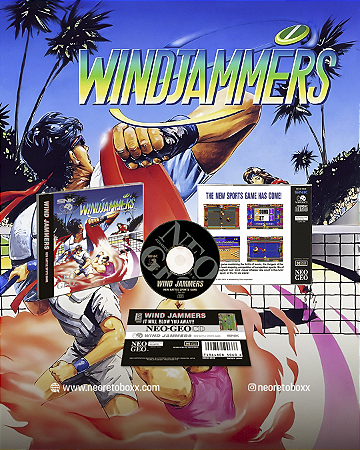 WInd Jammers NEOGEO CD / NEOGEO CDZ ULTIMAS UNIDADES