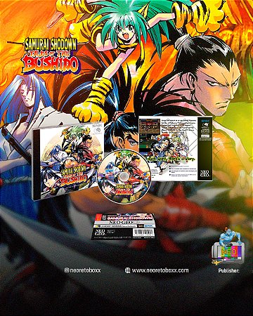 Samurai Shodown Tales of the Bushido NEOGEO CD / NEOGEO CDZ Limited Edition versão ingles ULTIMA UNIDADE