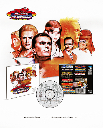 Art of Fighting 3: The Path of The Warrior NEOGEO CD / NEOGEO CDZ / Compativel com NEO4ALL DREAMCAST