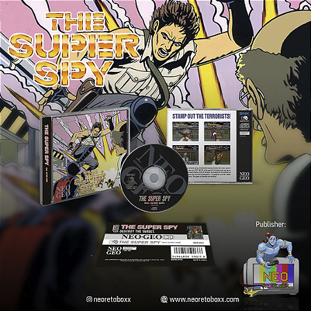 The Super Spy Neogeo CD / CDZ / Compativel com NEO4ALL DREAMCAST