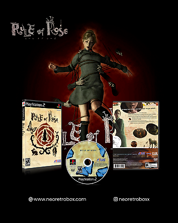 Rule of Rose Playstation 2 DVD - Audio Ingles e Legenda Portugues BR EDIÇÃO LIMITADA