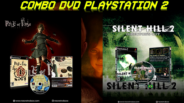Combo DVD Playtation 2 RULE OF ROSE + SILENT HILL 2 ( ULTIMO COMBO )