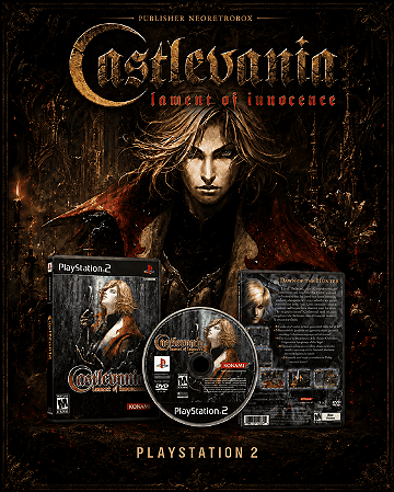 CASTLEVANIA LAMENT OF INNOCENCE DVD PLAYSTATION 2