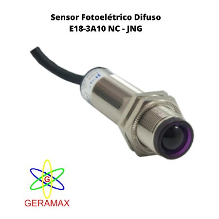 SENSOR FOTOELETRICO CIL - E18 3A10NC NA+NF NPN - J