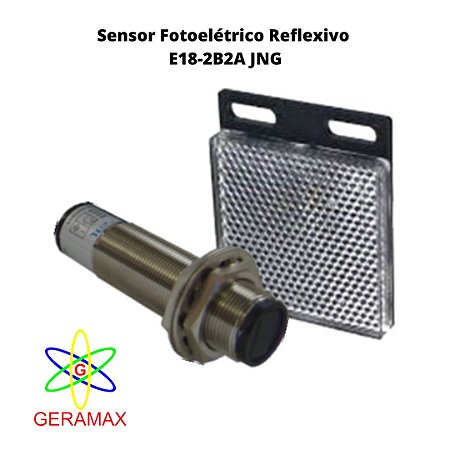 SENSOR FOTOELETRICO CIL - E18 2B2A - JNG