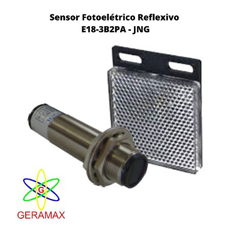 SENSOR FOTOELETRICO CIL - E18 3B2PA NA - JNG