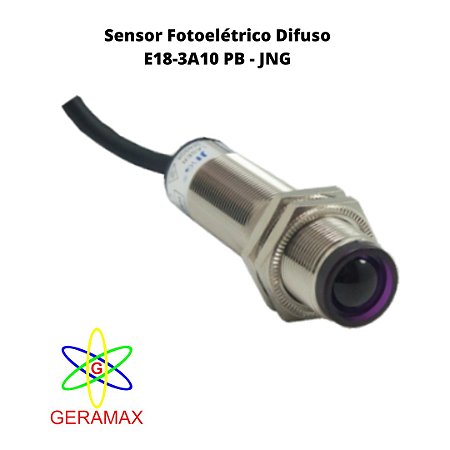 SENSOR FOTOELETRICO CIL - E18 3A10PB NF - JNG