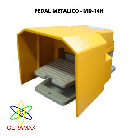PEDAL SIMPLES C/ PROTECAO - 1NA+1NF - MD-14H - JNG