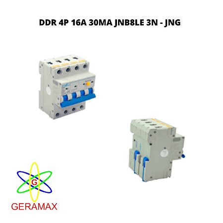 DDR 4P 16A 30MA JNB8LE 3N - JNG